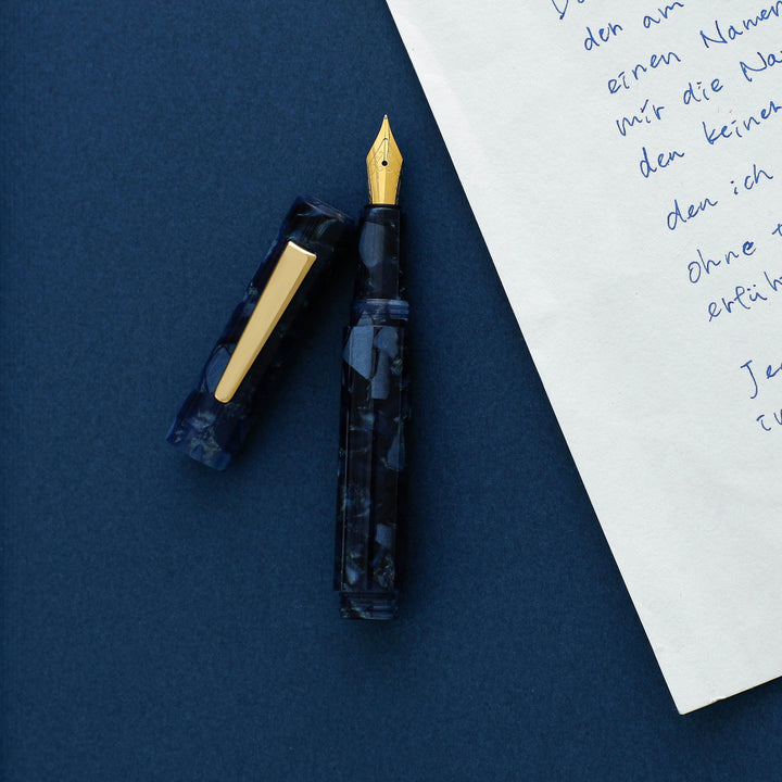 hightide marbled fountain pen