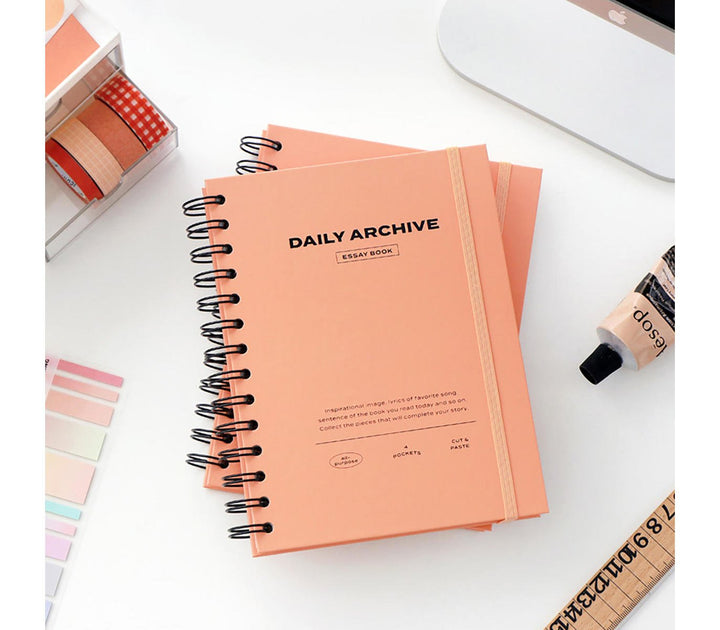 Iconic - Daily Archiving Book – A5 daily planner (14 x 19 cm)