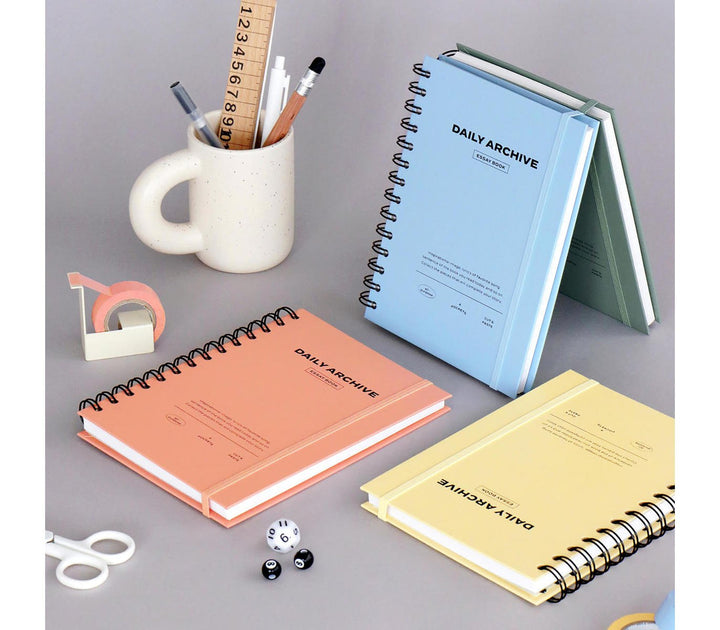 Iconic - Daily Archiving Book – A5 daily planner (14 x 19 cm)