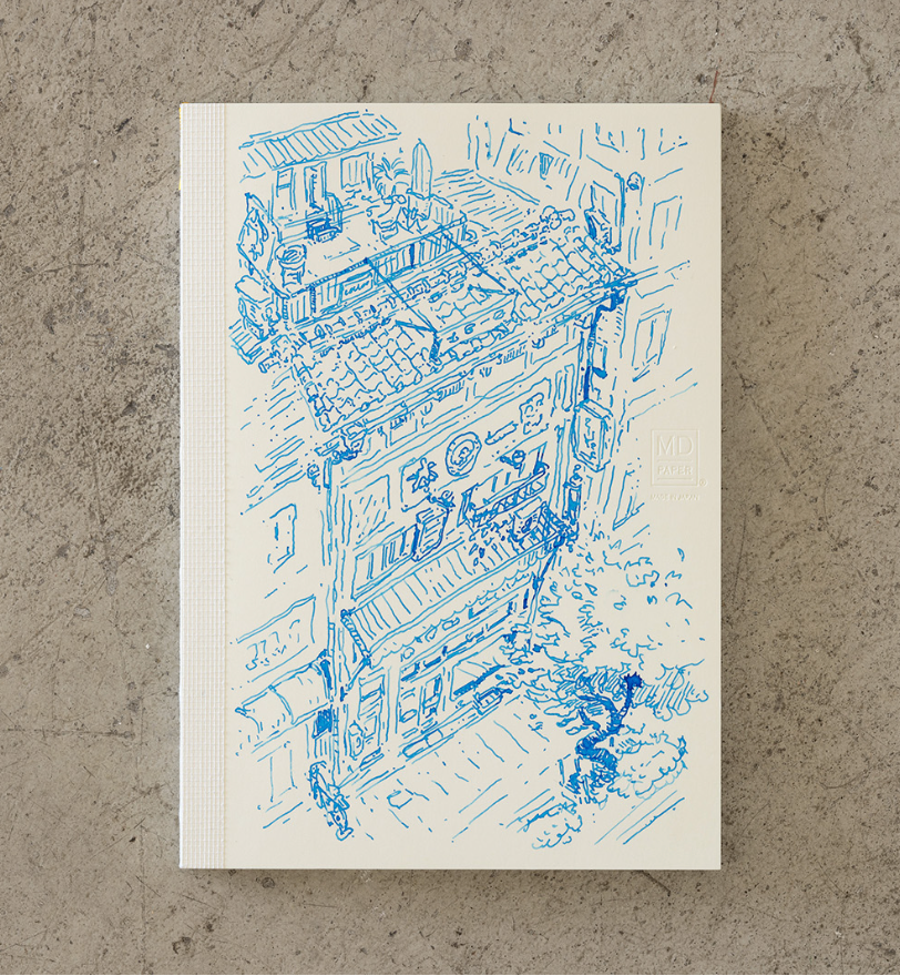 Midori MD Paper – MD Notebook Journal – Dotted Mesh Notebook A5 (14.8 x 21cm)