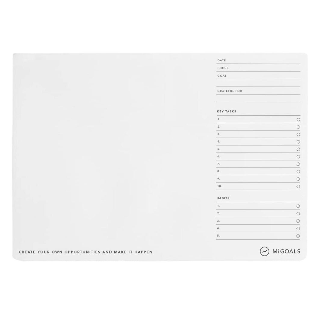 MiGoals creative deskpad