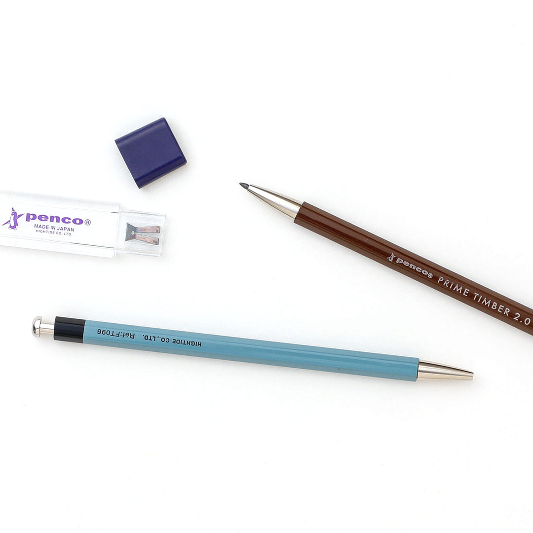 Penco – Prime Timber – Mechanical Pencil 2.0 mm various colors (16 cm)