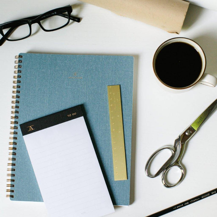 Appointed - Notebook Chambray Blue - Blue Squared or Lined Notebook B5 (19 x 24cm)