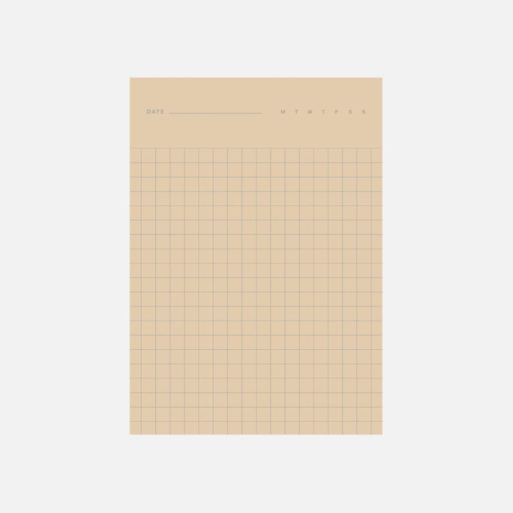 Before Breakfast – Two in One Pad Cream – Notepad A6 (12.2 x 8.8 cm)