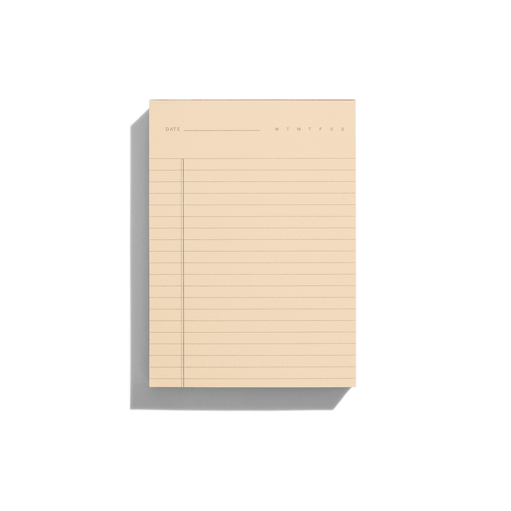 Before Breakfast – Two in One Pad Cream – Notepad A6 (12.2 x 8.8 cm)