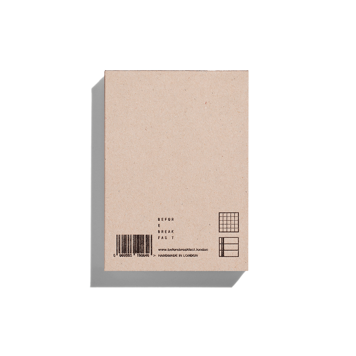 Before Breakfast – Two in One Pad Cream – Notepad A6 (12.2 x 8.8 cm)