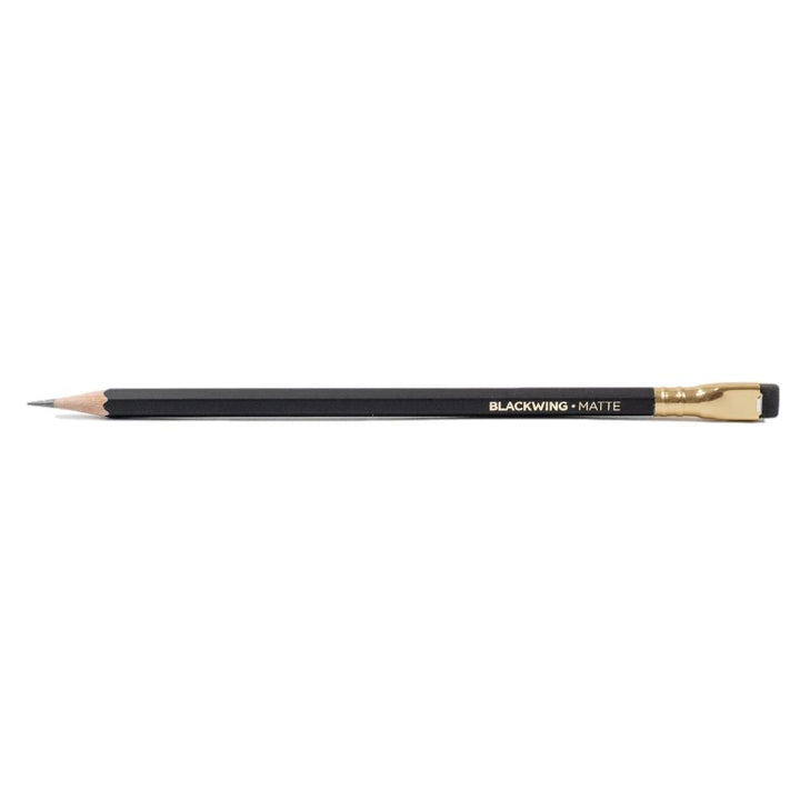Blackwing - Matte Black – Caja de 12 lápices