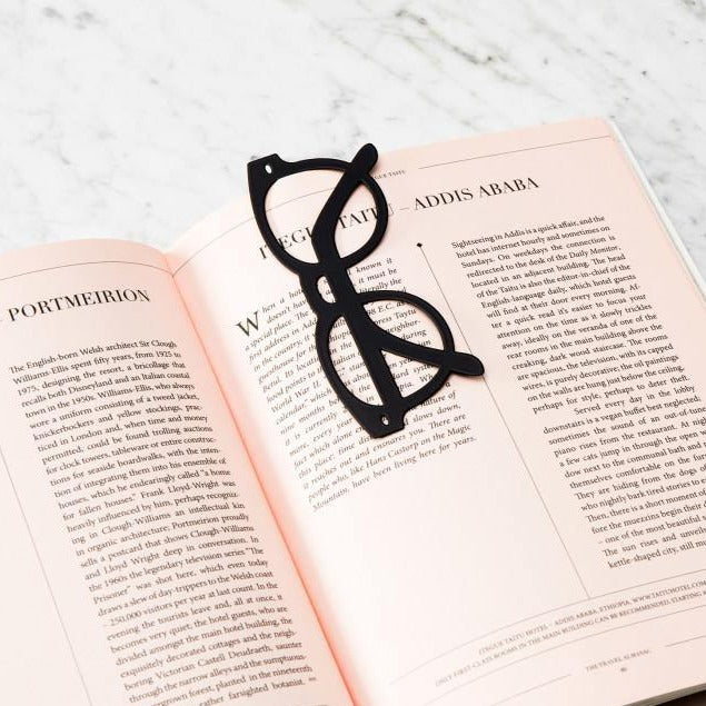 Octaevo - Riviera - Black bookmark (11.7 x 5cm)