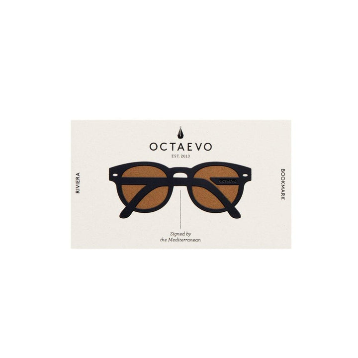 Octaevo - Riviera - Black bookmark (11.7 x 5cm)