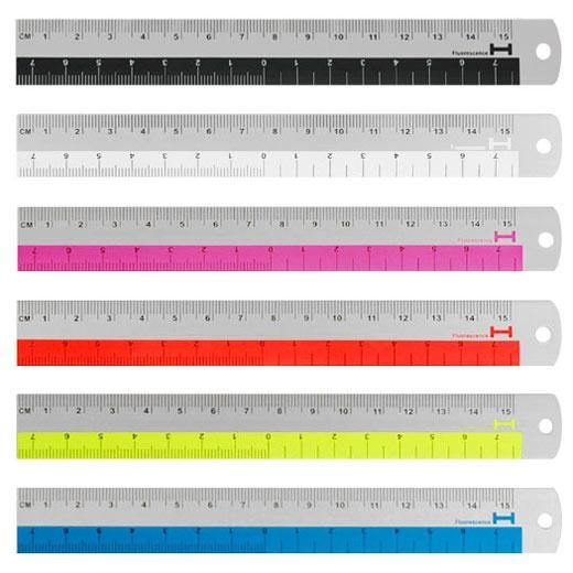 Hightide - Aluminum Ruler - Rule - 15cm