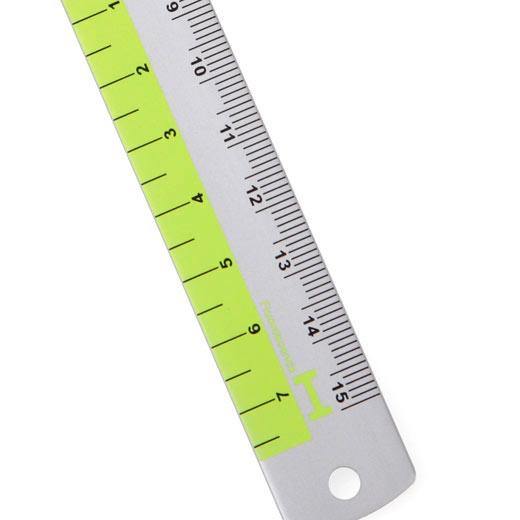Hightide - Aluminum Ruler - Rule - 15cm