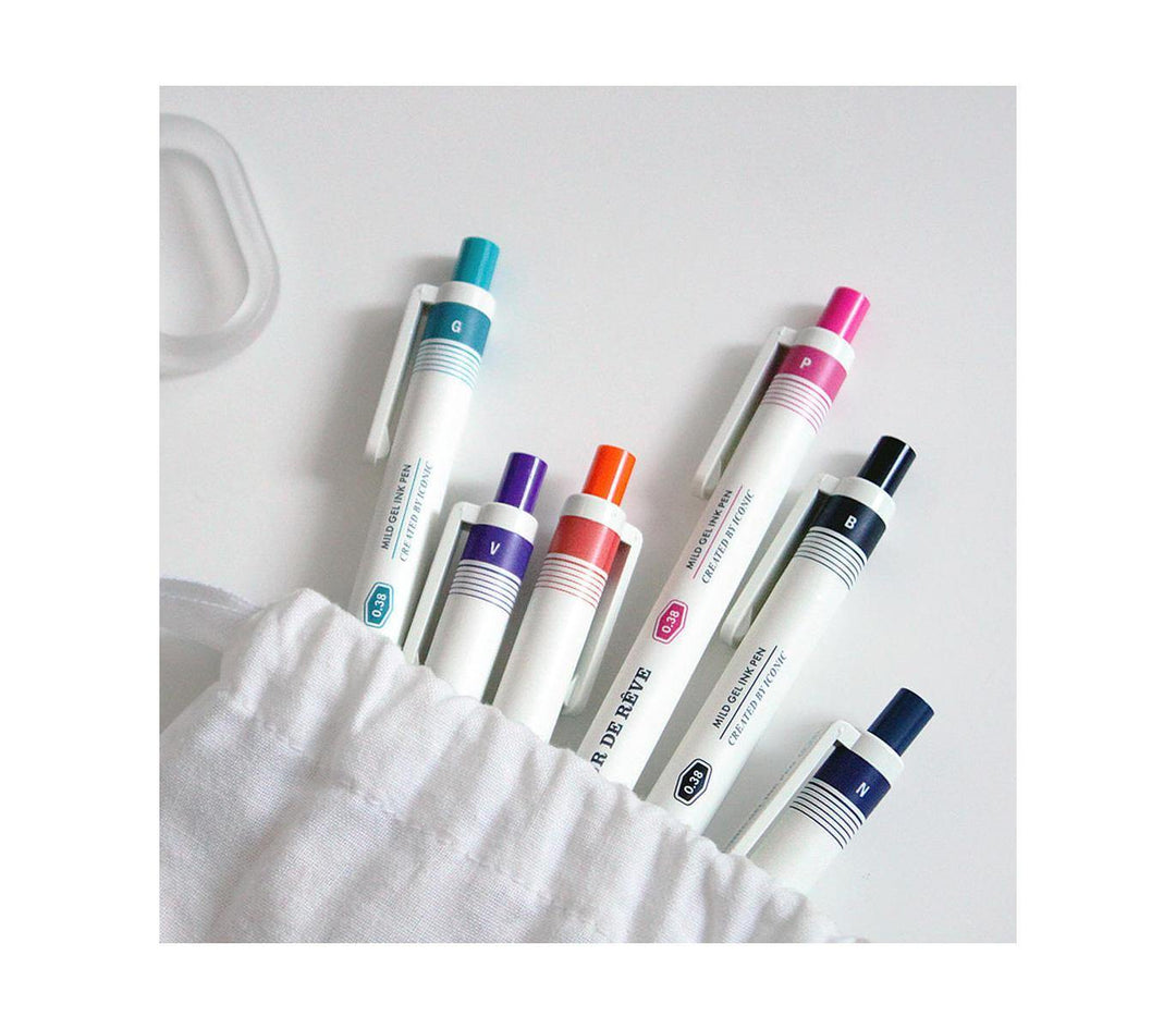 Iconic - Mild Gel Pen - Gel Ink Pens 0.38mm (14.10cm)