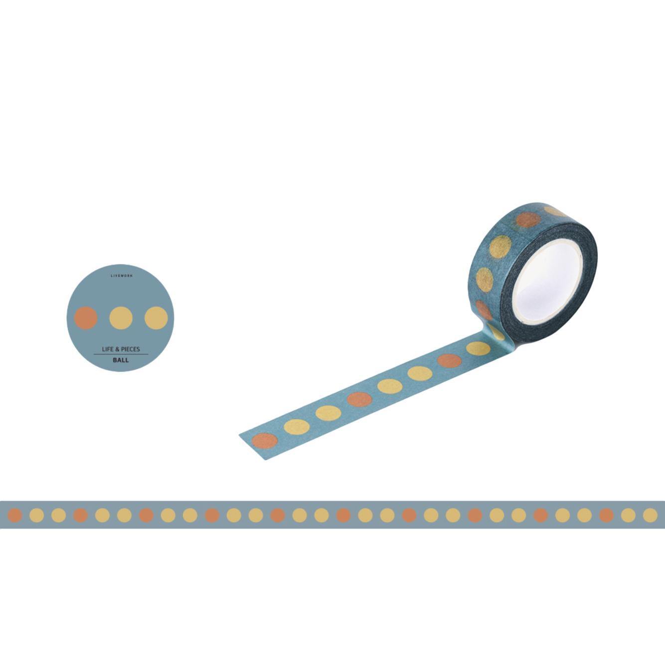 Livework Life & Pieces Masking Tape Ball (10 m)
