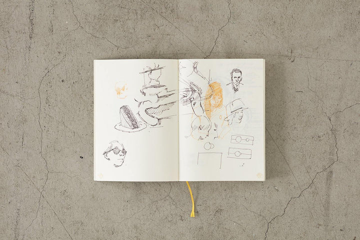 Midori MD Paper – MD Blank Notebook – A5 Plain Notebook (14.8 x 21cm)