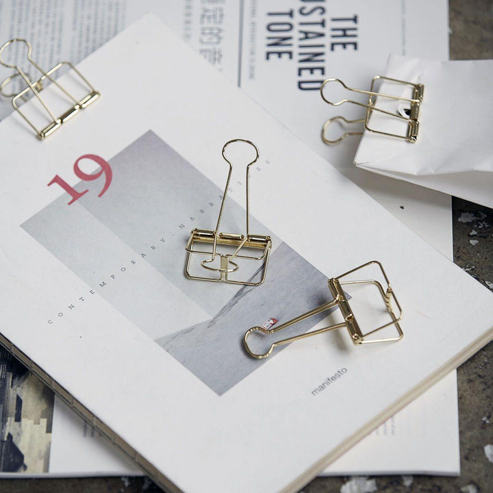Monograph -Clips - Gold Clip (2 sizes)