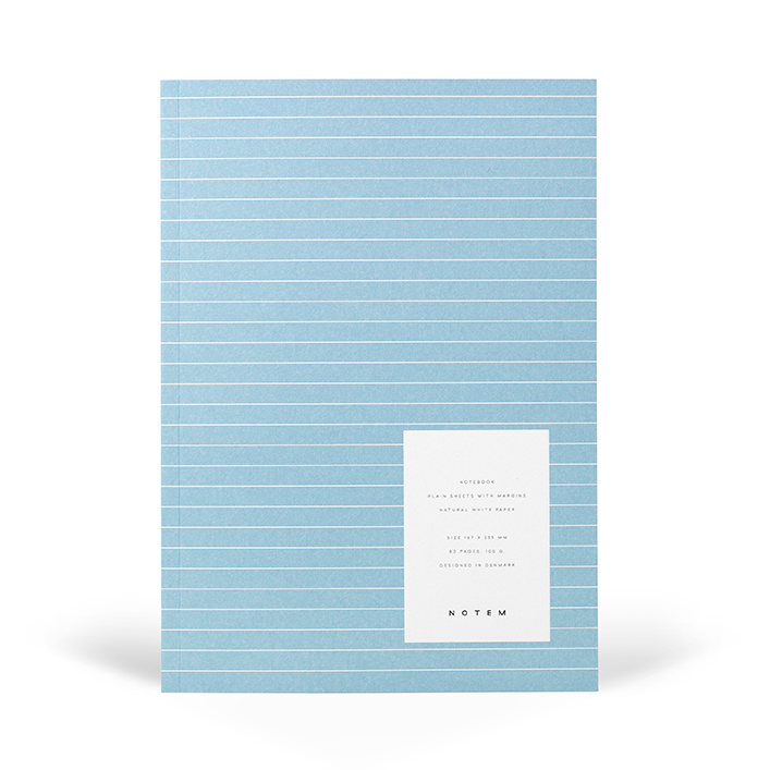 cuaderno azul A5 Notem Studio