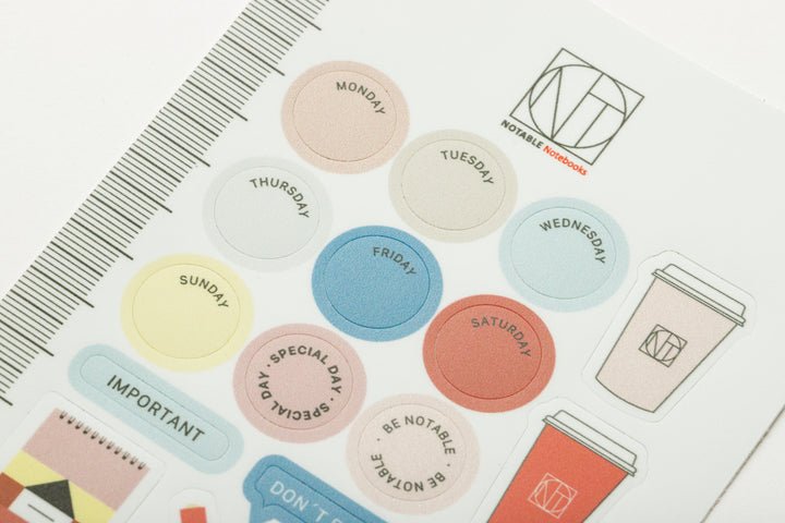 Notable Stickers A6 (10 X 15cm)