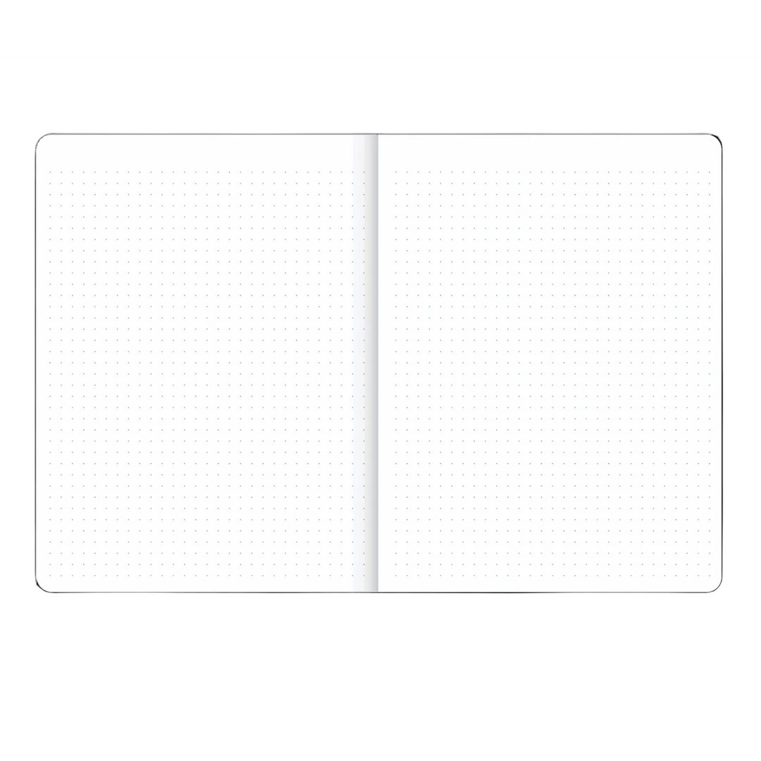 A-Journal - Bullet Journal Abstract Pink - Carnet A5 Dot Mesh (16 x 21,5 cm)
