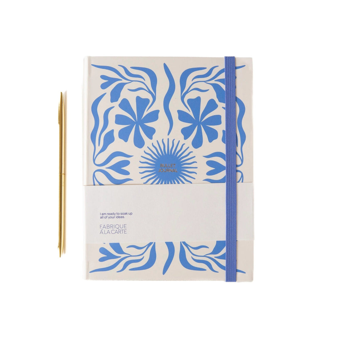 A-Journal - Bullet Journal Sun Flow Lavender - Carnet A5 Dot Mesh (16 x 21,5 cm)
