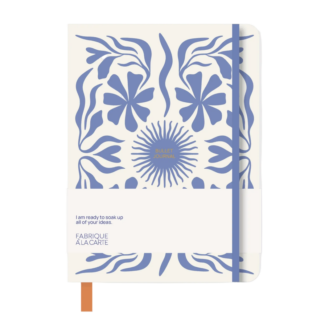 A-Journal - Bullet Journal Sun Flow Lavender - Carnet A5 Dot Mesh (16 x 21,5 cm)