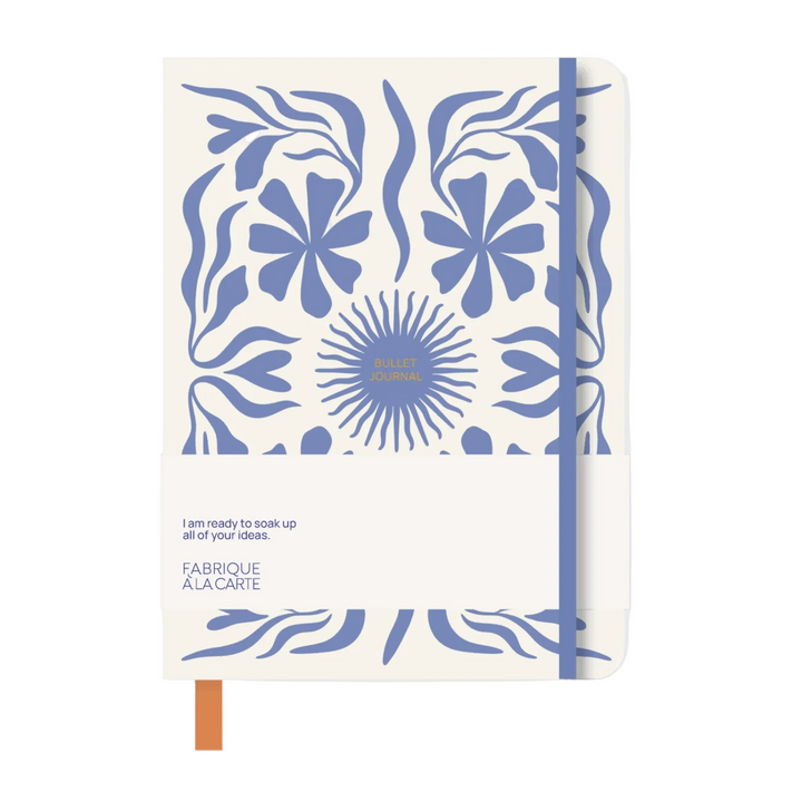 A-Journal - Bullet Journal Sun Flow Lavender - Carnet A5 Dot Mesh (16 x 21,5 cm)