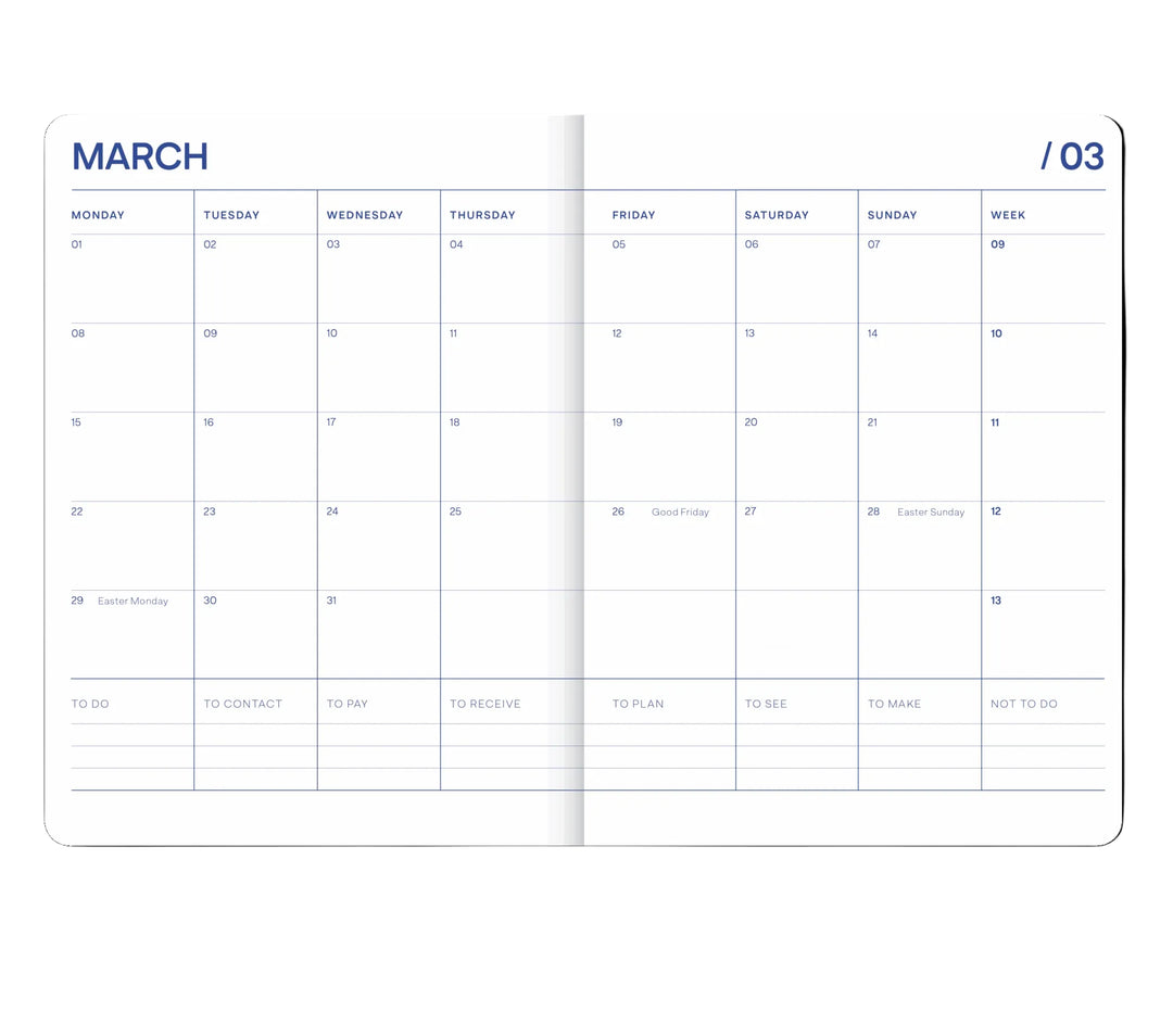A-Journal - Agenda scolaire Fabrique Paris - Agenda académique 12 mois 26-27 Semainier A5 (21 x 16,5 cm)