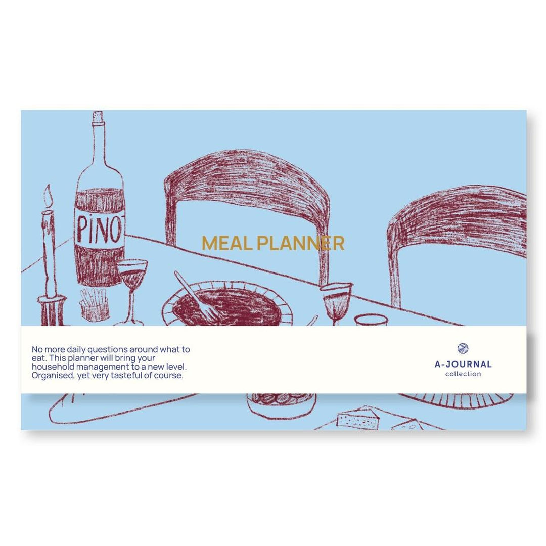 A-Journal - Meal Planner - Planificateur de repas B5 (24,5 x 15 cm)