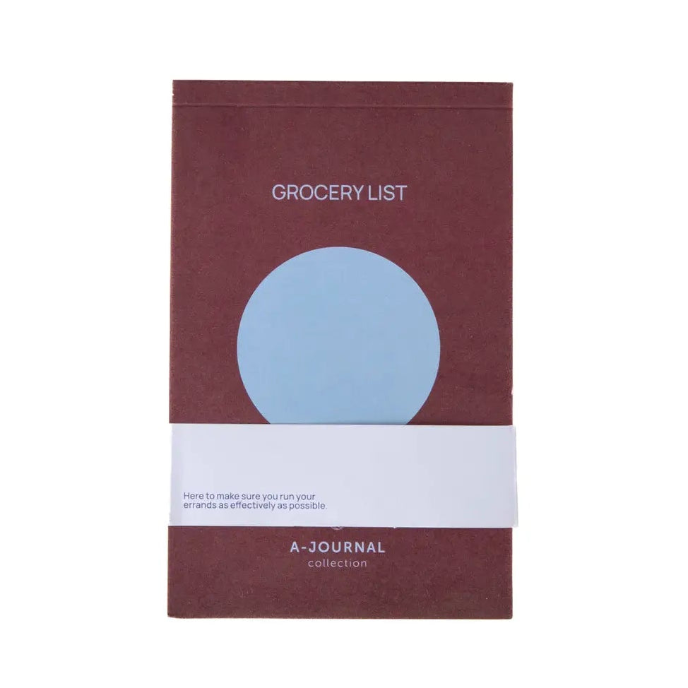 A-Journal - Liste de courses - Bloc de listes de courses (11 x 17 cm)