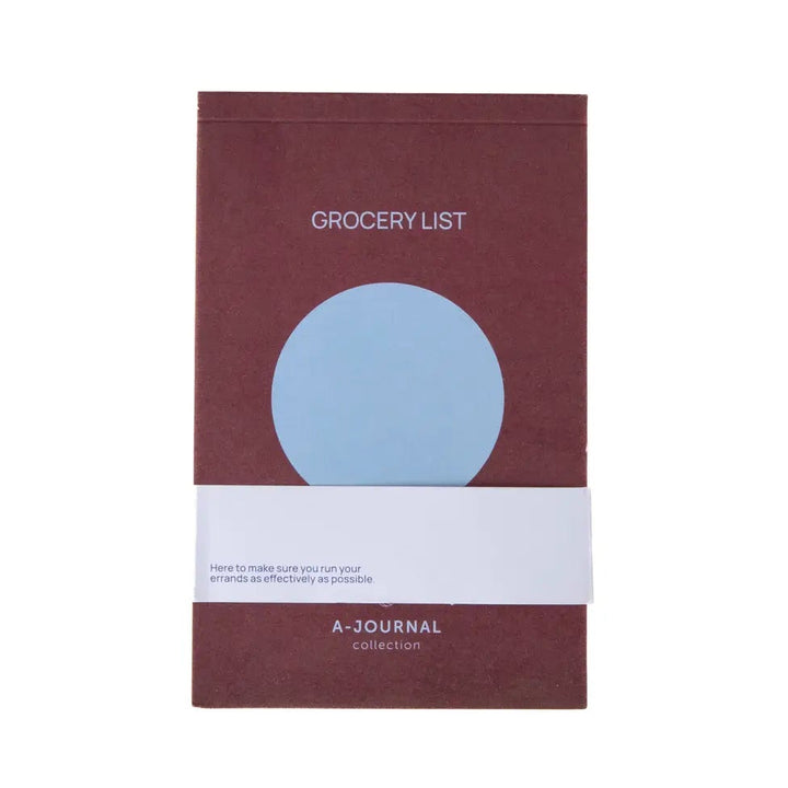 A-Journal - Liste de courses - Bloc de listes de courses (11 x 17 cm)