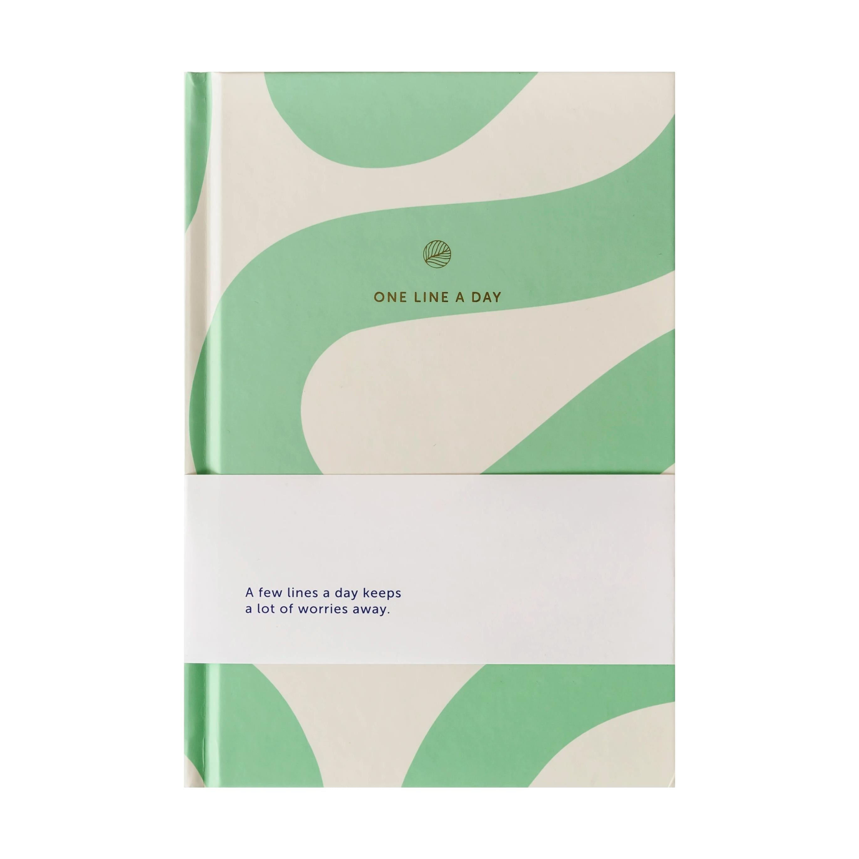 A-Journal - One Line A Day Journal Flow Mint - Reflections Diary B6 (1 ...