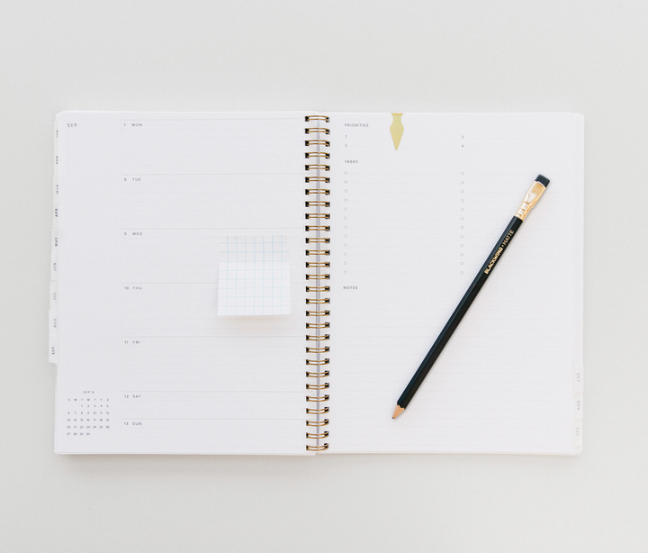 Appointed – Year Task Planner 2026 Oxford Blue – Agenda Semanal B5 (19 x 24 cm)