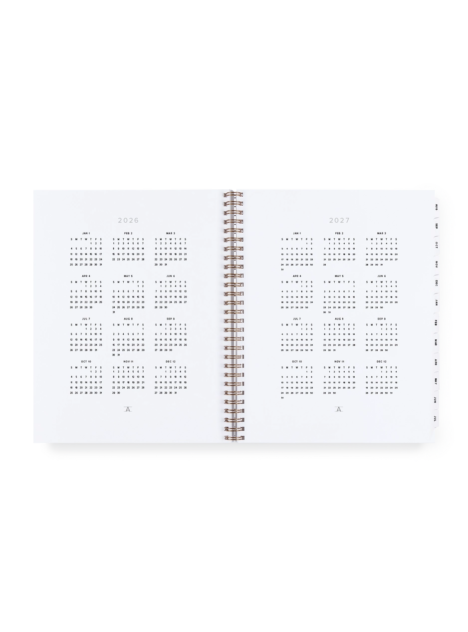 Appointed – Year Task Planner 26-27 Matcha – B5 Weekly Planner (19 x 24 cm)