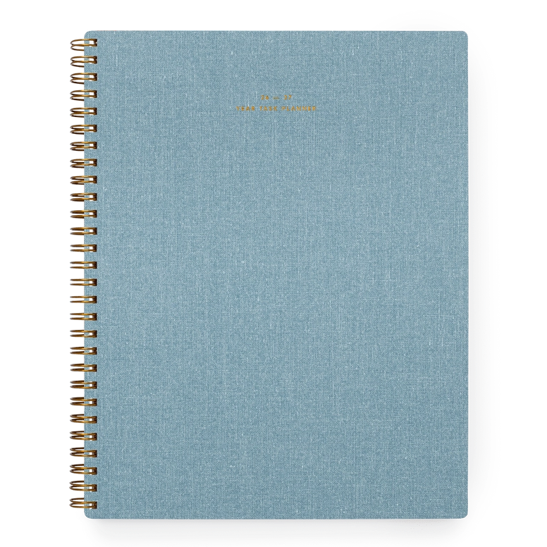 Appointed – Planificateur Annuel 26-27 Chambray Blue – Agenda Semainier B5 (19 x 24 cm)
