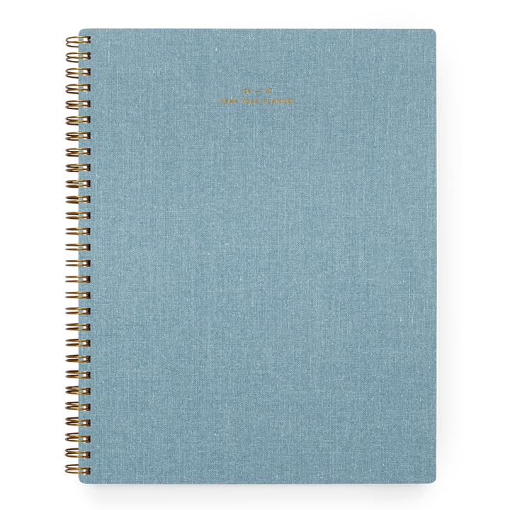 Appointed – Planificateur Annuel 26-27 Chambray Blue – Agenda Semainier B5 (19 x 24 cm)