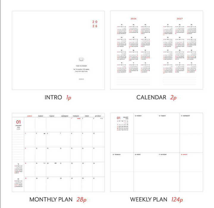 Iconic - The Planner S 2026 