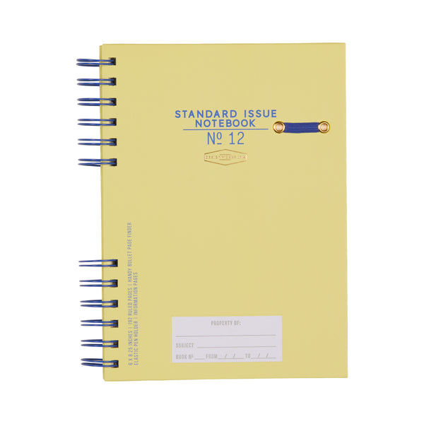 Designworks Ink– Standard Issue Notebook No. 12 Citron – A5