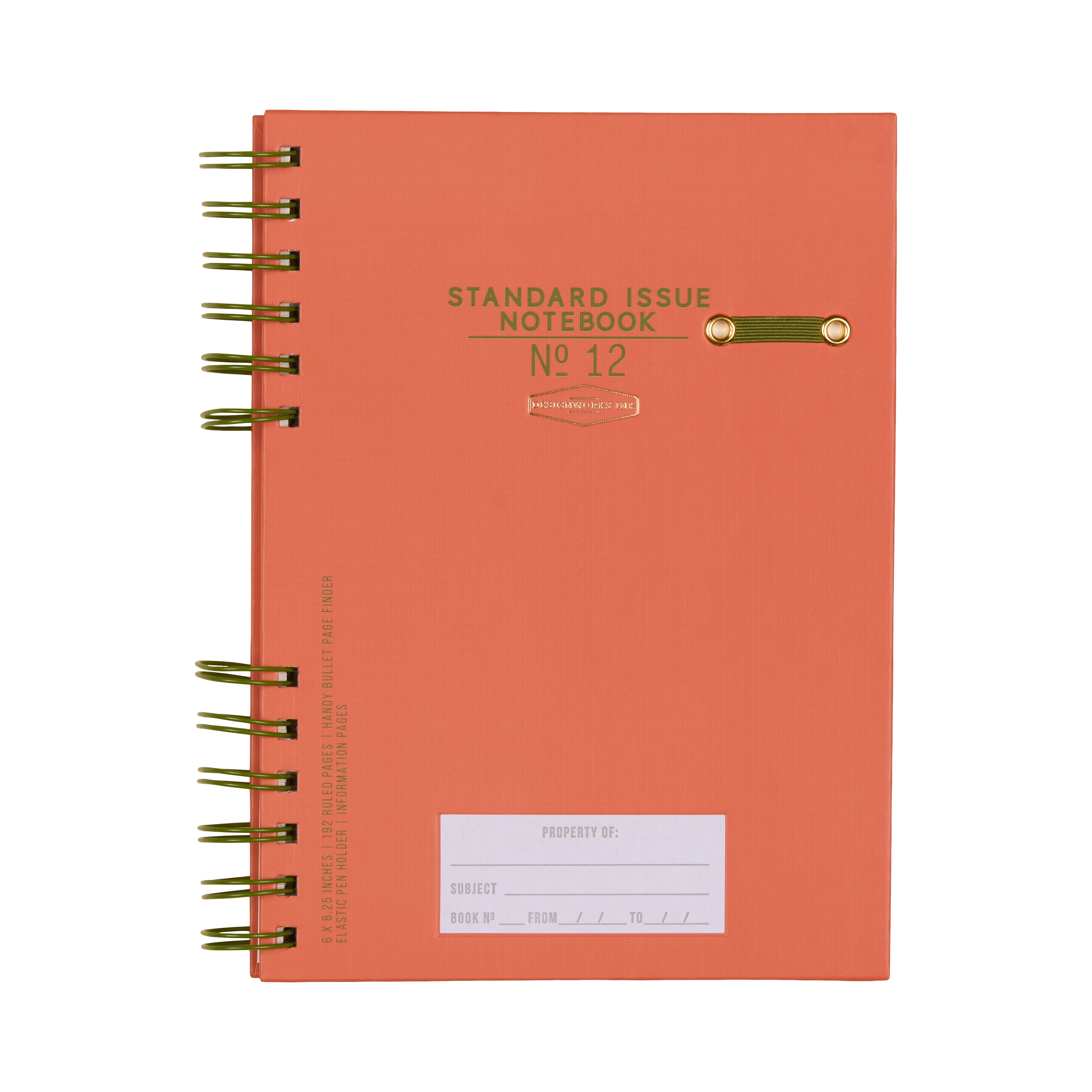 Designworks Ink– Standard Issue Notebook No. 12 Lavender – A5 Daily Pl ...