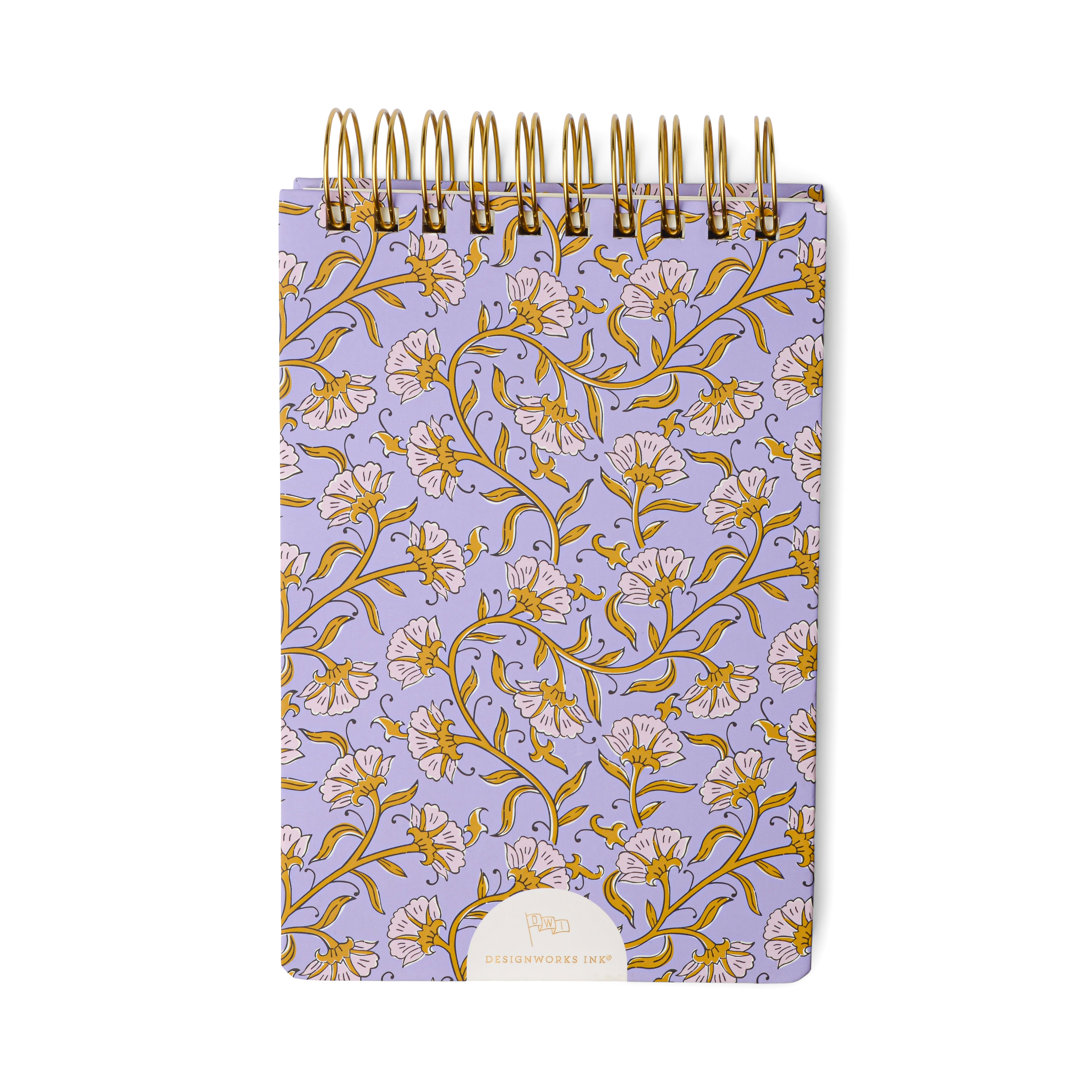 Designworks Ink - Large Chunky Notepad Floral - A5 Open