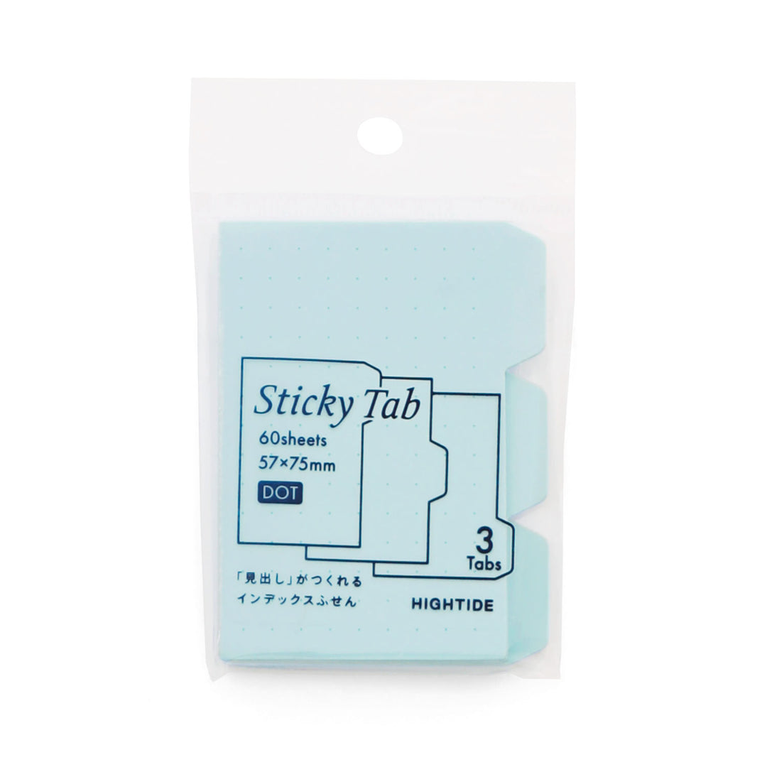 Hightide - Sticky Tab - Set de 60 Notas Adhesivas malla de puntos (5,7 x 7,5 cm)
