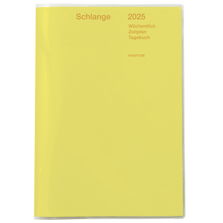Hightide – Papillon Beige – 2025 Weekly Agenda B6 (19.1 x 13.7cm)