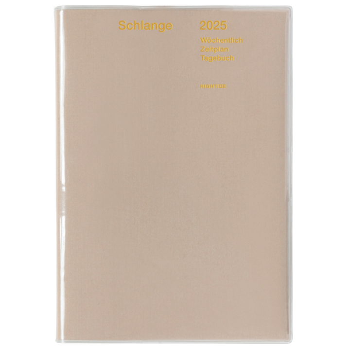 Hightide – Papillon Beige – 2025 Weekly Agenda B6 (19.1 x 13.7cm)