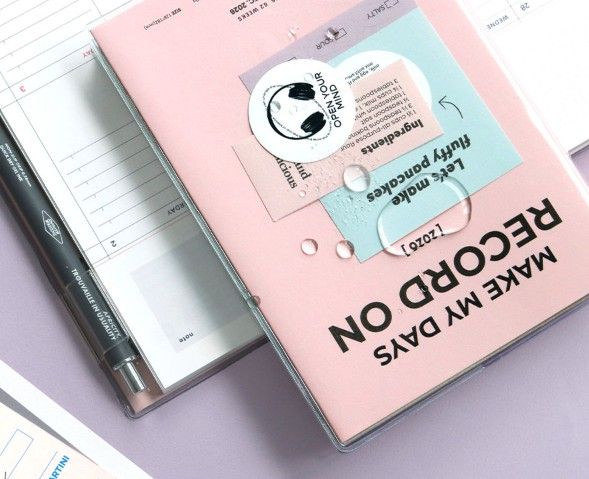 Iconic – Record On 2026 – Agenda semanal A5 (21 x 14,8 cm)