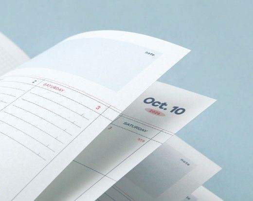 Iconic – Record On 2026 – Agenda semanal A5 (21 x 14,8 cm)