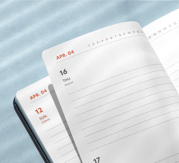 Iconic Brilliant daily planner 2026