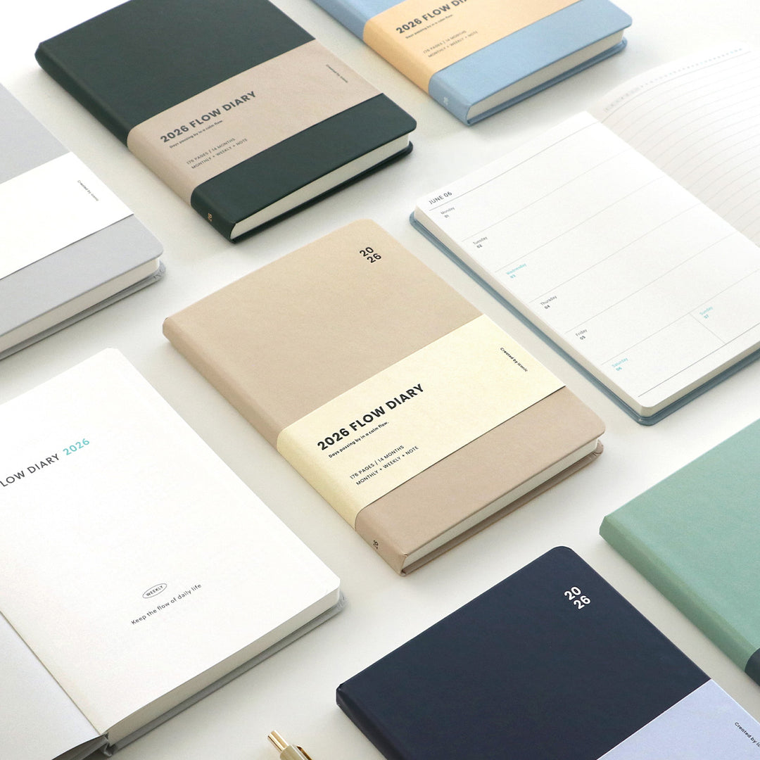 Iconic Flow Diary Weekly 2026