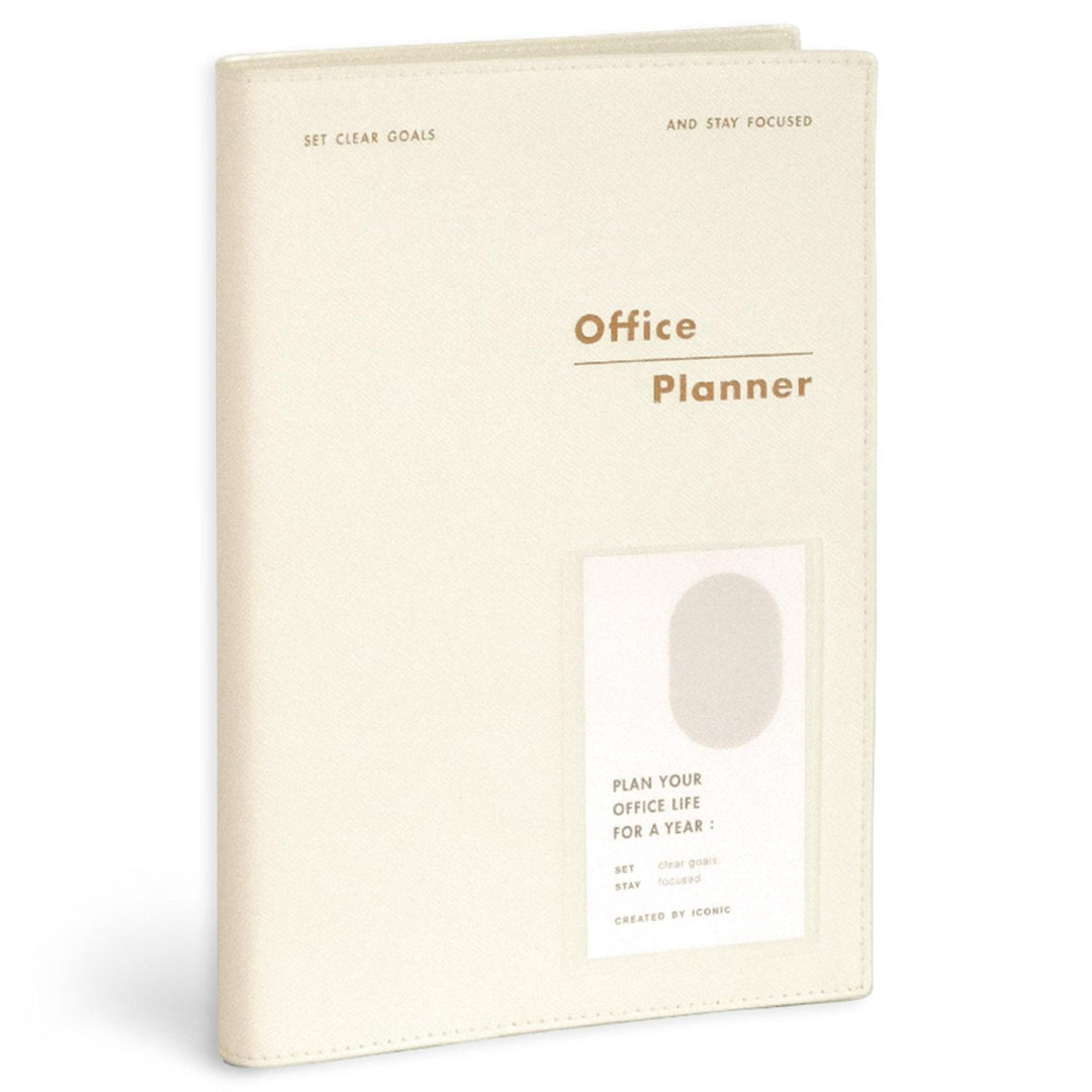 Iconic - Office Planner Milk White – Planificador para oficina (14,8 x 21 cm)