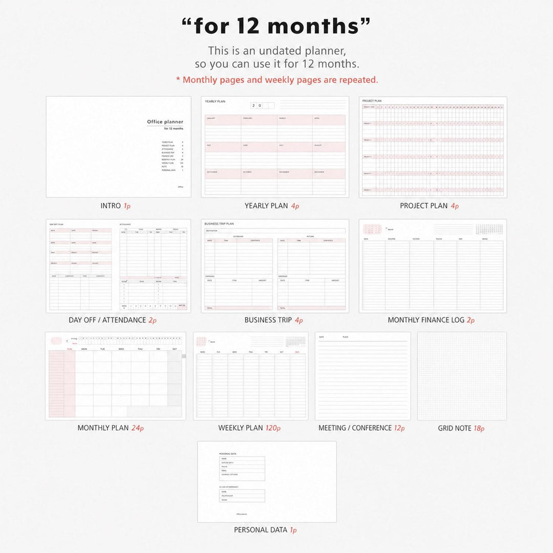 office Planner Iconic