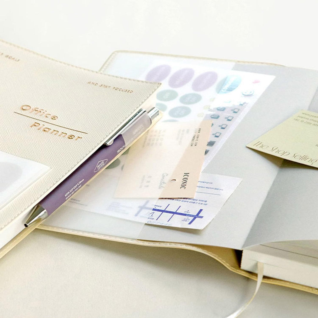 Iconic - Office Planner Milk White – Planificador para oficina (14,8 x 21 cm)
