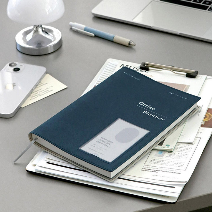 Iconic - Office Planner Steel Blue – Planificador para oficina A5 (14,8 x 21 cm)