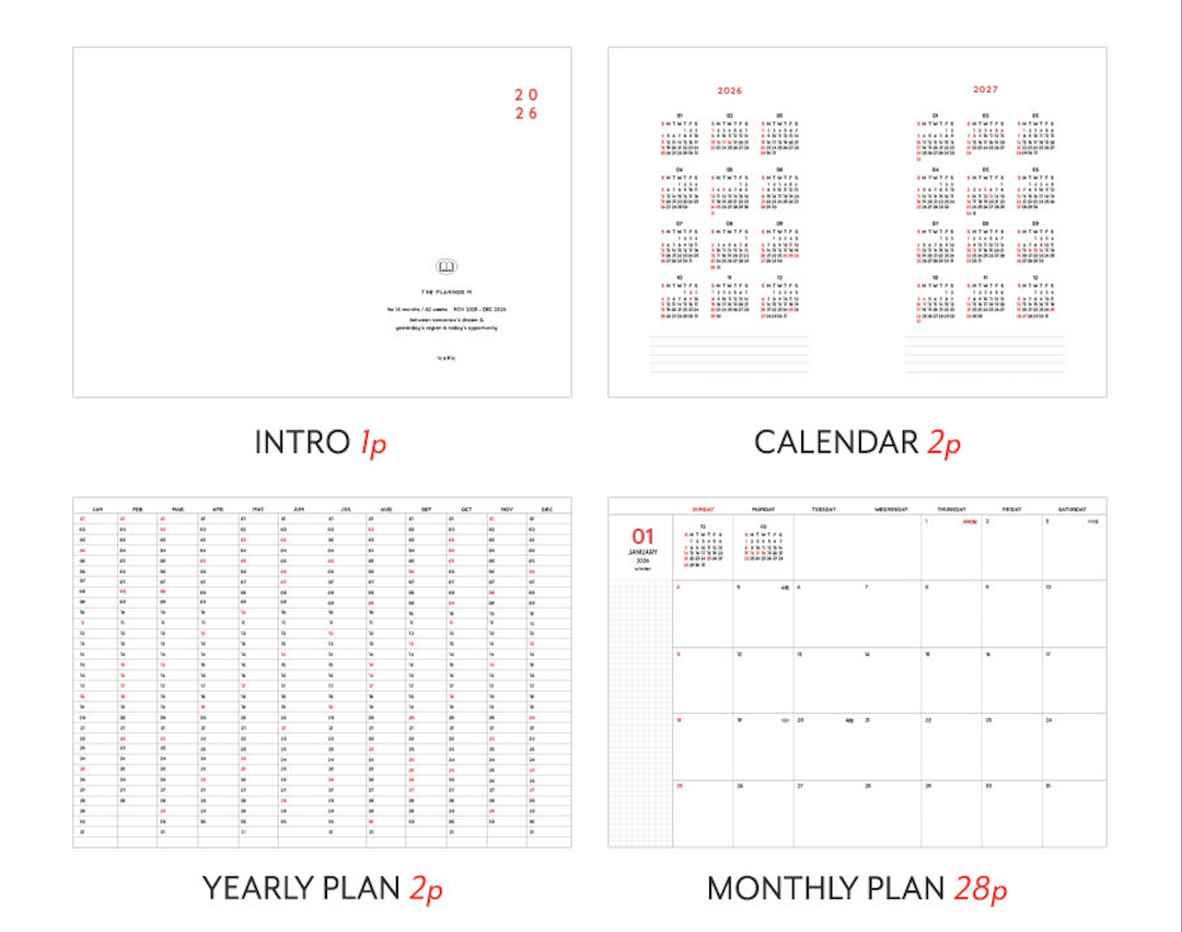 Iconic - The Planner M 2026 